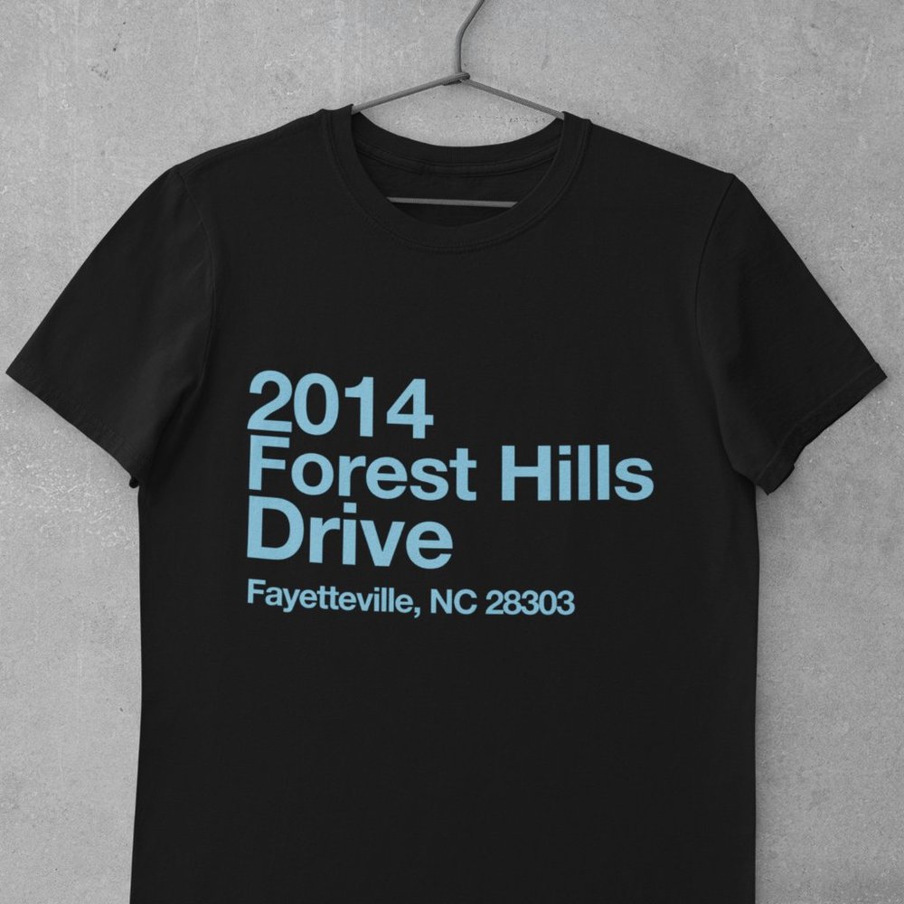 2014 Forest Hills Drive Shirt, Fayetteville